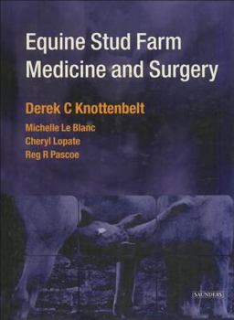 Hardcover Equine Stud Farm Medicine & Surgery Book