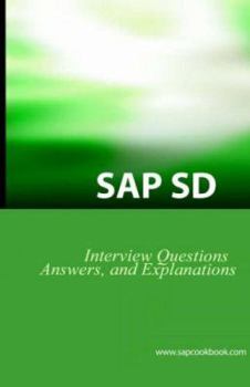 Paperback SAP SD Interview Questions, Answers, and Explanations Book