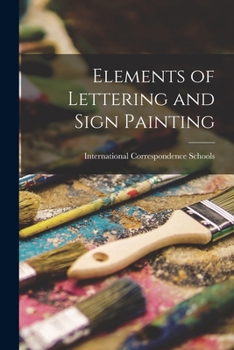 Paperback Elements of Lettering and Sign Painting Book