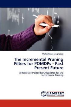 Paperback The Incremental Pruning Filters for Pomdps - Past Present Future Book