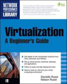 Paperback Virtualization, a Beginner's Guide Book