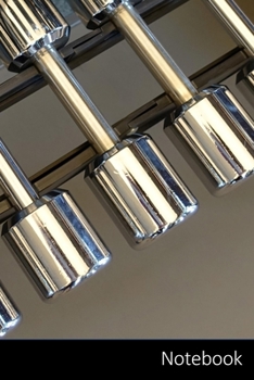 Notebook: Manubri, Forza Di Formazione, Formazione, Sport taccuino / agenda / quaderno delle annotazioni / diario / libro di scrittura / carnet / zibaldone - 6 x 9 pollici (15,24 x 22,86 cm), 150 pagi