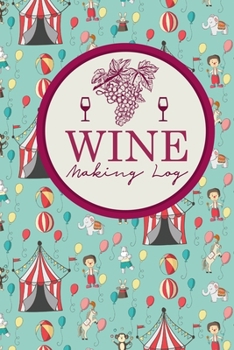Paperback Wine Making Log Book