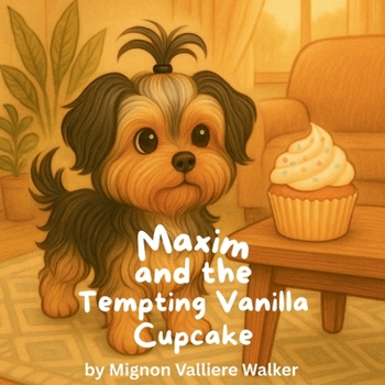 Paperback Maxim and the Tempting Vanilla Cupcake [Large Print] Book