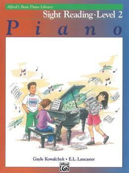 Paperback Alfred's Basic Piano Library Sight Reading, Bk 2 Book