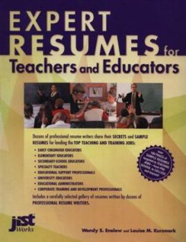 Paperback Expert Resumes for Teachers and Educators Book