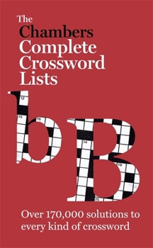 Paperback Chambers Crossword Lists Book