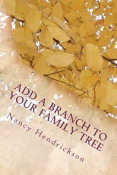 Paperback Add a Branch to Your Family Tree Book