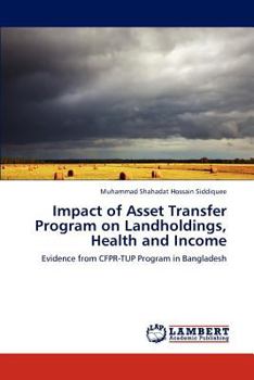 Paperback Impact of Asset Transfer Program on Landholdings, Health and Income Book