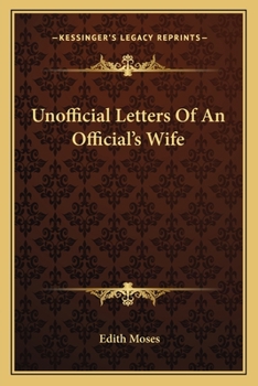 Unofficial Letters of an Official's Wife
