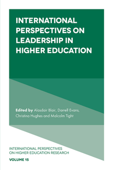 Hardcover International Perspectives on Leadership in Higher Education Book