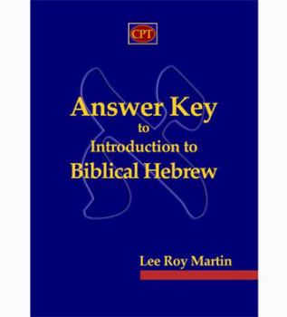 Paperback Answer Key to Introduction to Biblical Hebrew Book