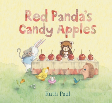 Hardcover Red Panda's Candy Apples Book