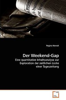 Paperback Der Weekend-Gap [German] Book