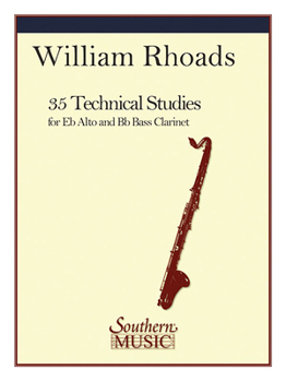 Paperback 35 Technical Studies: Alto or Bass Clarinet Book