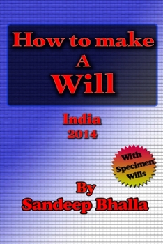 Paperback How to make a Will Book