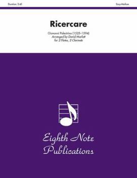 Paperback Ricercare: Score & Parts Book