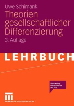 Paperback Theorien Gesellschaftlicher Differenzierung [German] Book