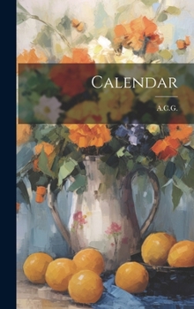 Hardcover Calendar Book