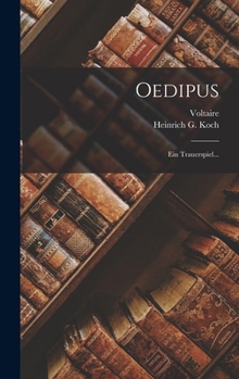Hardcover Oedipus: Ein Trauerspiel... [German] Book