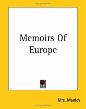 Paperback Memoirs Of Europe Book