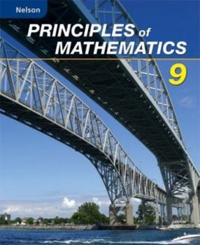 Hardcover Nelson Principles of Mathematics 9: Student Text Book