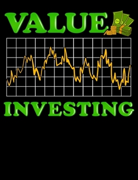 Value Investing: Value Investing Stock Market Investing Financial Graph Blank Sketchbook to Draw and Paint (110 Empty Pages, 8.5 x 11)