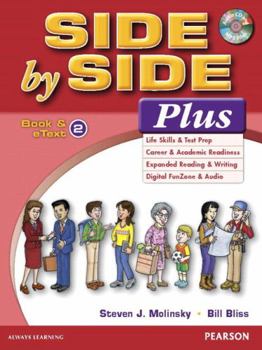 Paperback Side by Side Plus 2 Student Book and Etext with Activity Workbook and Digital Audio /Value Pack Book