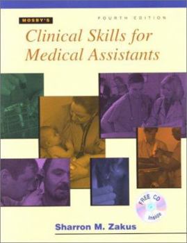 Hardcover Mosby's Clinical Skills for Medical Assistants [With CDROM] Book