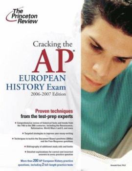 Paperback Cracking the AP European History Exam Book