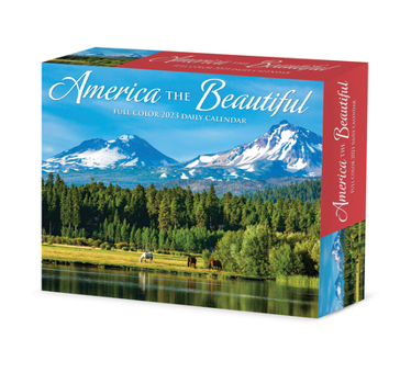 Calendar America the Beautiful 2023 Box Calendar Book