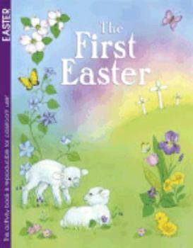 Paperback The First Easter: Prek-K Coloring/Activity Book