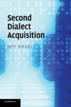 Paperback Second Dialect Acquisition Book