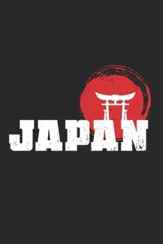 Japan Flag Notebook - Traveler Journal Planner: Japanese Shrine Organizer For Men Women Kids Daily Calendar Quarterly