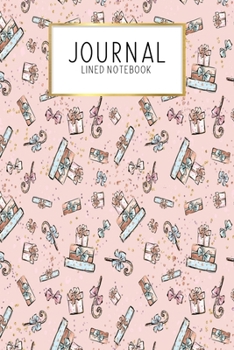 Journal Lined Notebook: Nutrcracker Ballet Christmas Holiday Dancer Gift | Blank Lined Journal | Gratitude Journal | 6" x 9" 100 Pg |Motivational Quotes | Self-Care | Diary | Gift