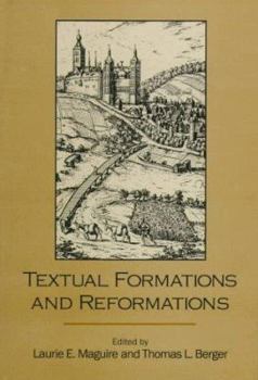 Hardcover Textual Formations and Reformations Book