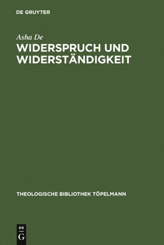 Hardcover Widerspruch und Widerständigkeit [German] Book