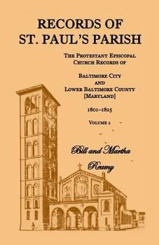 Paperback Records of St. Paul's Parish, Volume 2 Book