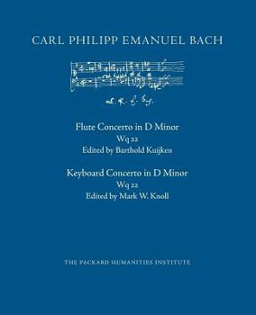 Paperback Concerto in D Minor, Wq 22 Book