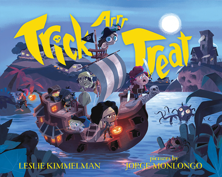 Hardcover Trick Arrr Treat: A Pirate Halloween Book