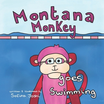 Paperback Montana Monkey goes swimming Book