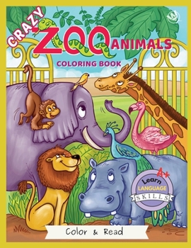 Paperback Crazy Zoo Animals Book