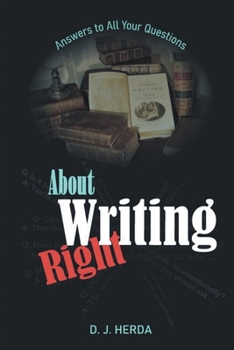 Paperback About Writing Right Book