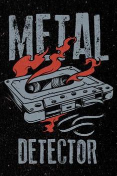 Metal Detector: College Ruled Notebook for Heavy Death Metal Rock and Roll Music Band Fans