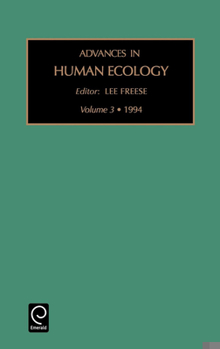 Hardcover Advances in Human Ecology Book