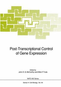 Paperback Post-Transcriptional Control of Gene Expression Book