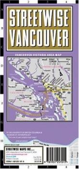 Map Streetwise Vancouver Book