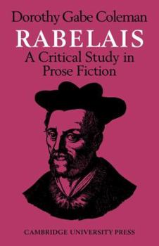 Paperback Rabelais: A Critical Study in Prose Fiction Book