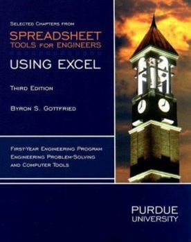 Paperback Selected Chapters from Spreadsheet Tools for Engineers: Using Excel Book