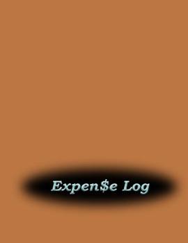 Paperback Expen$e Log Book
